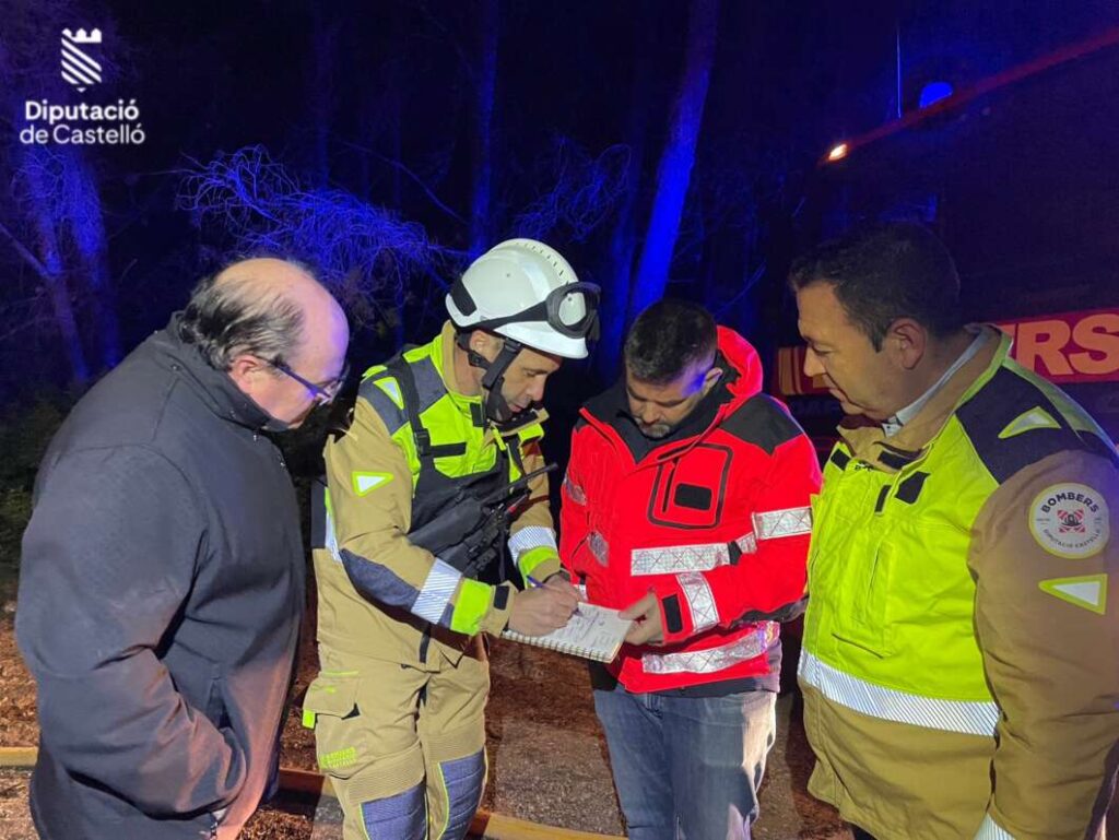 Incendio en Les Useres