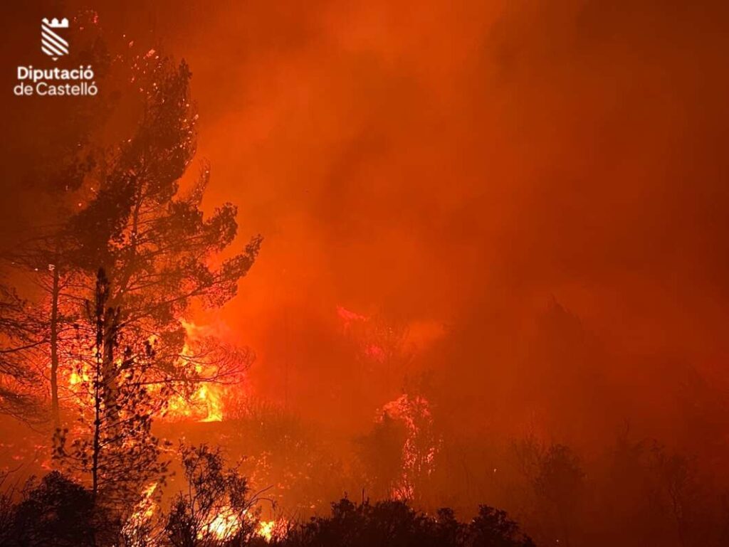 Incendio de Les Useres