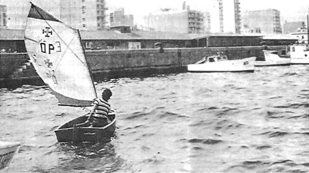 Vela Ligera CN Castellón década de los 70