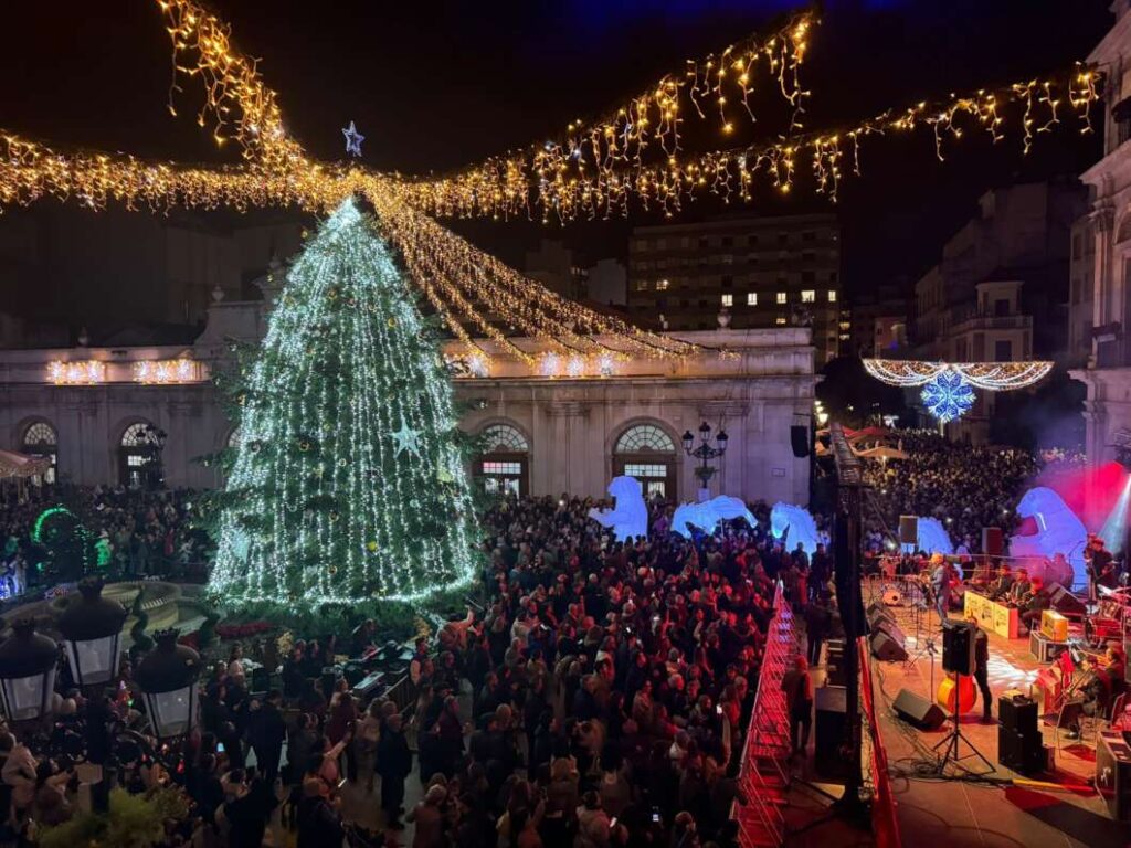 Luces de Navidad en Castellón 2024