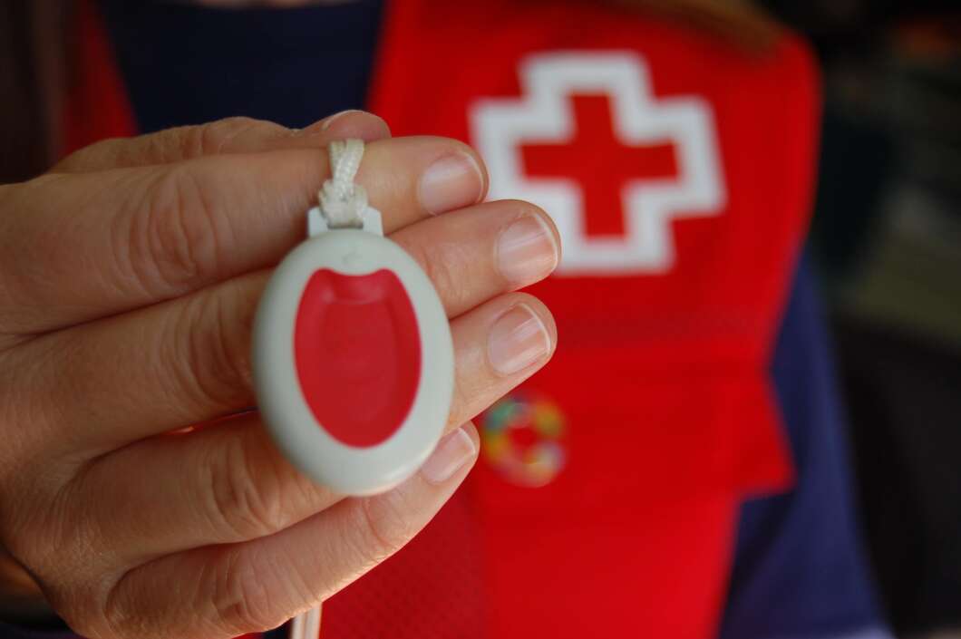 Atención de teleasistencia de Cruz Roja