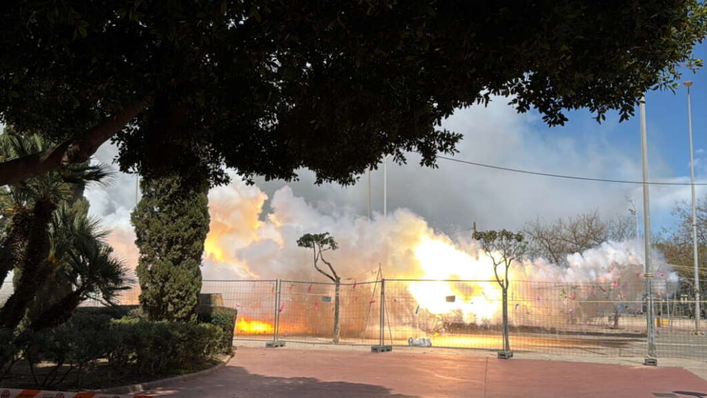 Mascletà Mediterráneo. Magdalena 2025