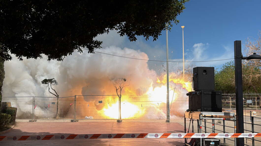 Mascletà Mediterráneo. Magdalena 2025