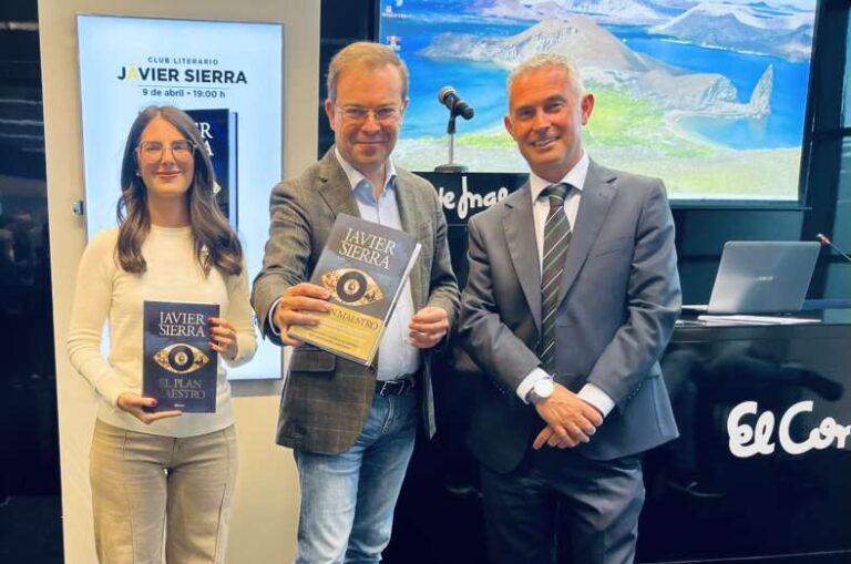 Javier Sierra presenta su nueva novela 'El Plan Maestro' en Castellón