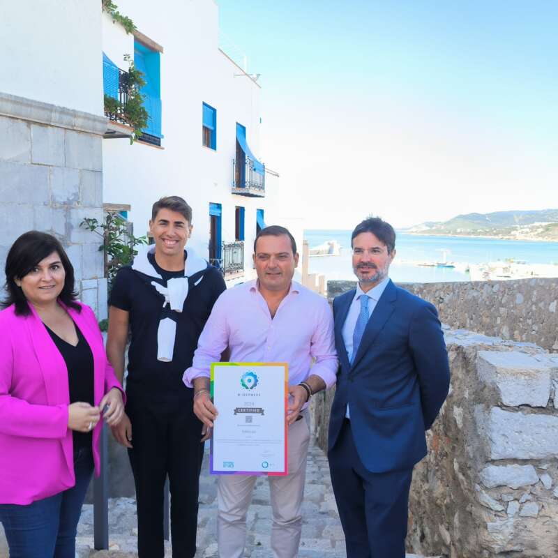 Peñíscola se convierte en el primer destino Biosphere de la Comunitat Valenciana