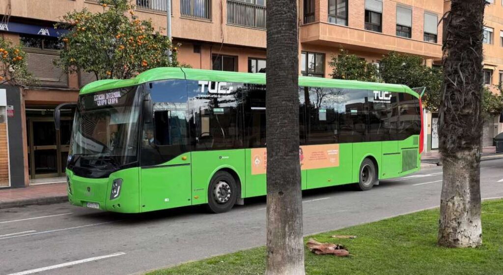 Servicio de autobús urbano de Castellón 2025