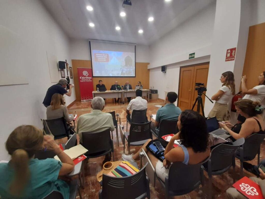 Presentación de la memoria 2024 de Cáritas