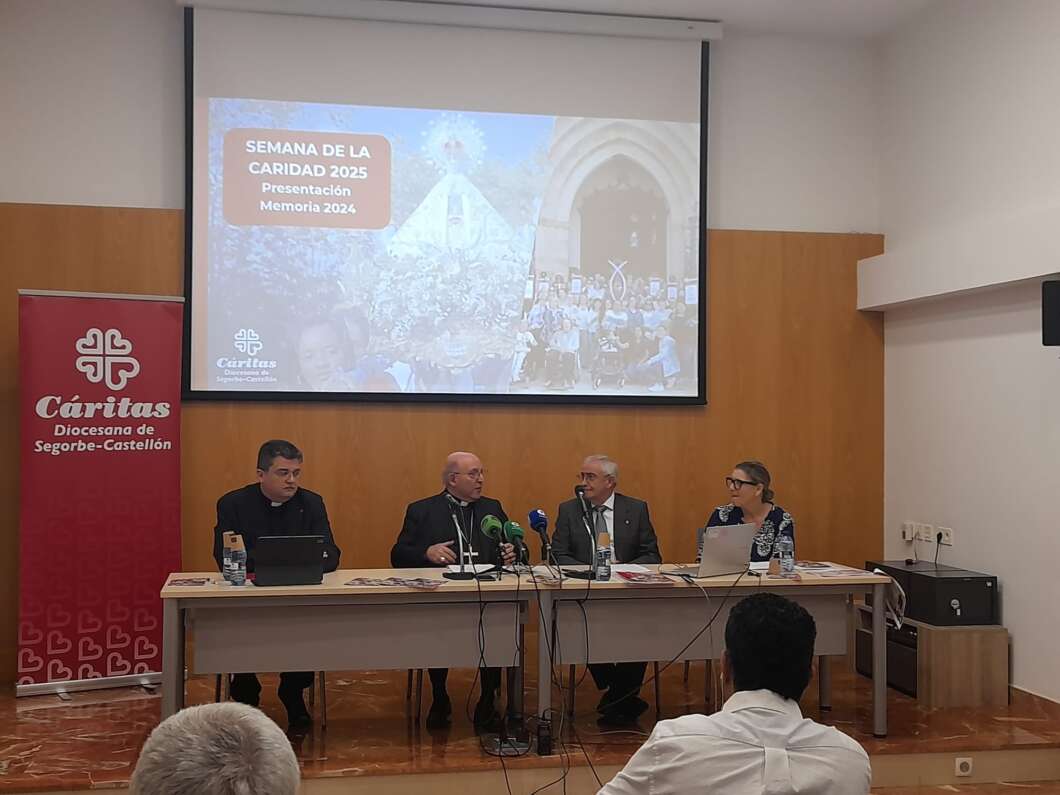 Presentación de la memoria 2024 de Cáritas