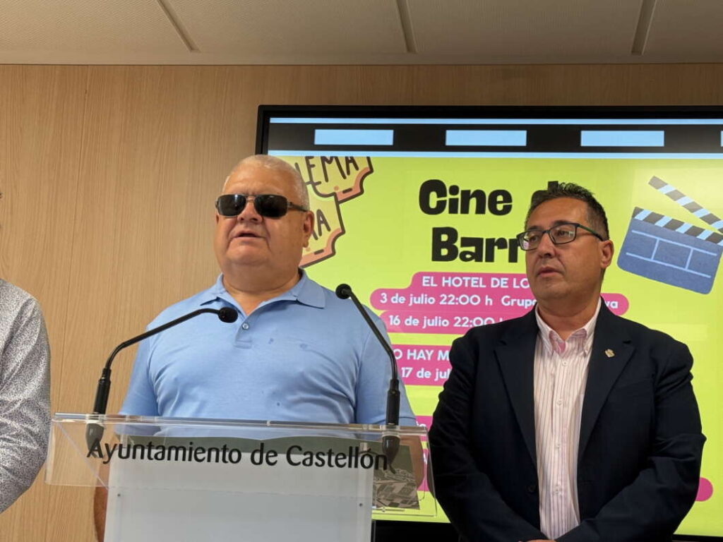 Programa cine de barrio en Grupos Periféricos Castellón 2025