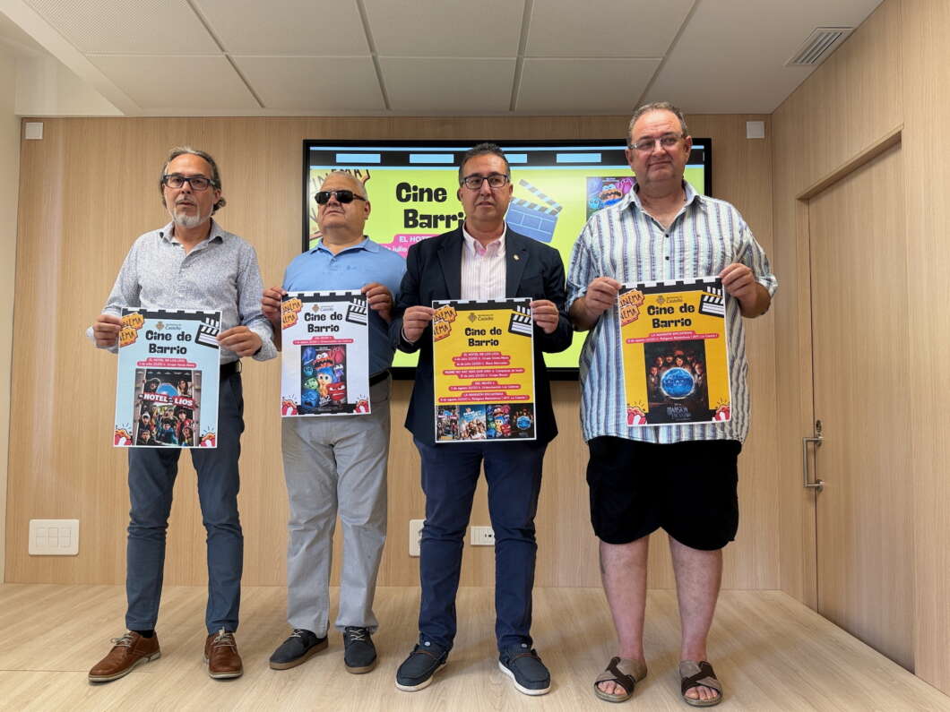 Programa cine de barrio en Grupos Periféricos Castellón 2025