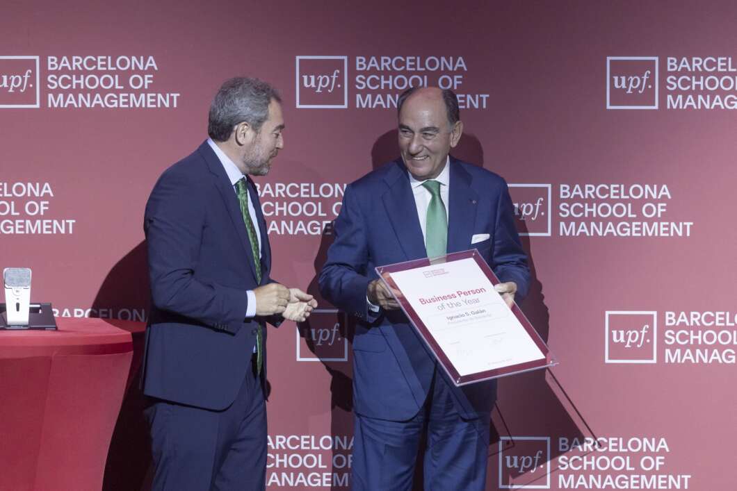 Ignacio Galán, premiado por su liderazgo frente a Iberdrola