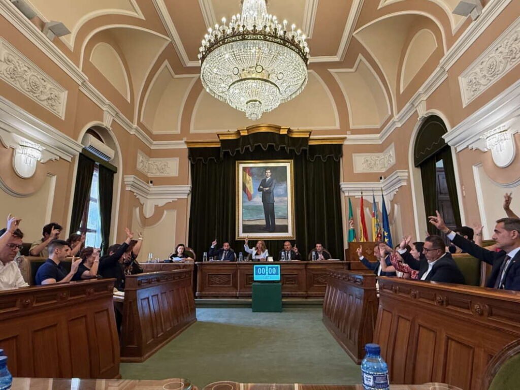 Pleno del Ayuntamiento de Castellón 260625
