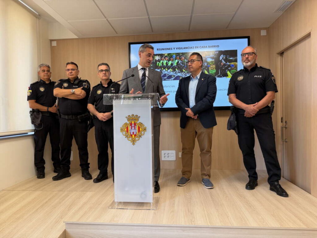 Balance Policía de Barrios Castellón Paco Cabañero y antonio Ortolá 270625