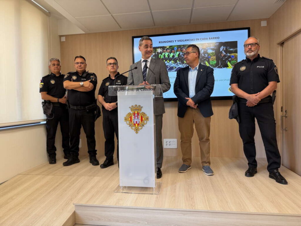 Balance Policía de Barrios Castellón Paco Cabañero y antonio Ortolá 270625