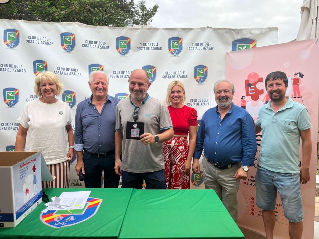 Más de cien golfistas se movilizan en Castellón por la esclerosis múltiple