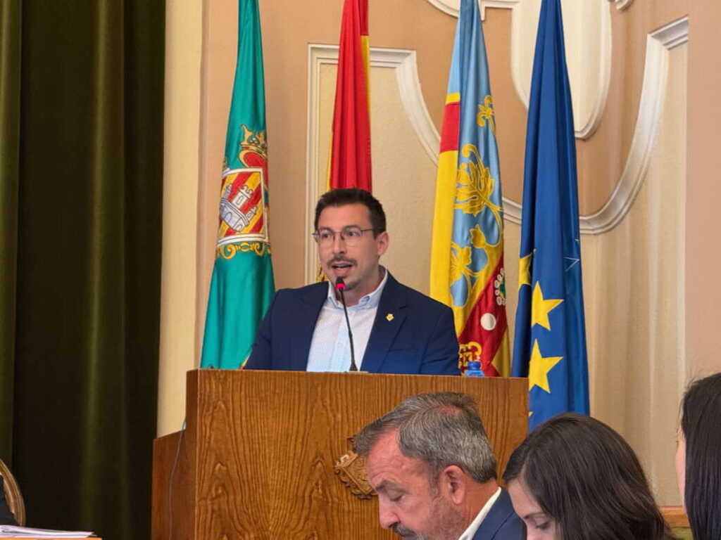 Reprobación concejal de VOX Alberto Vidal de VOX