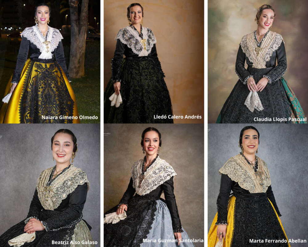 Damas de la Ciudad de Castellón para las fiestas 2025-2026