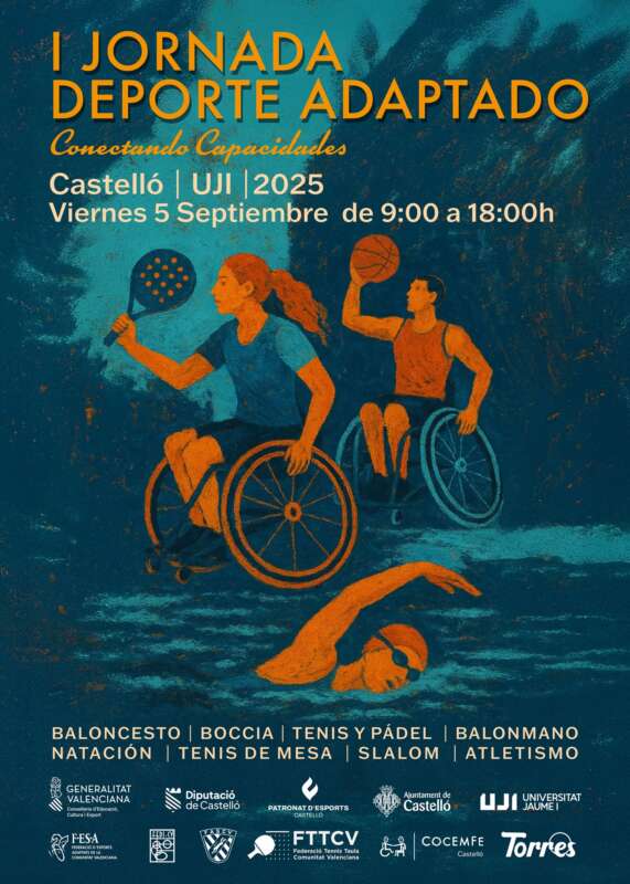 Castellón impulsa la inclusión con la I Jornada de Deporte Adaptado de COCEMFE