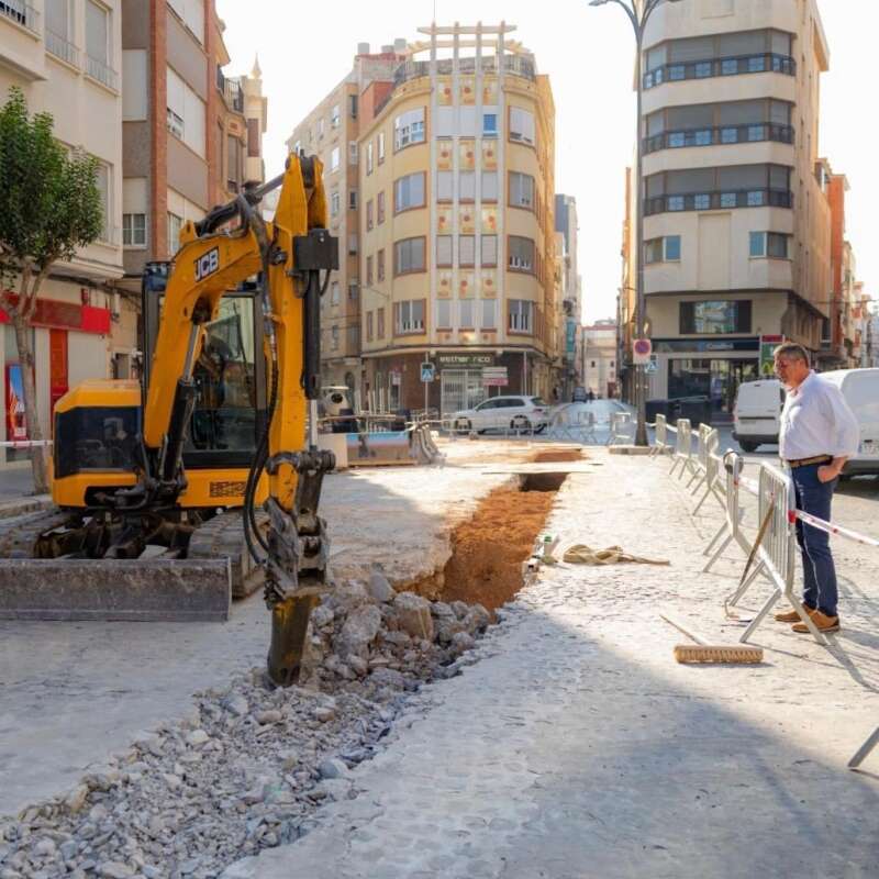Burriana enllaça la xarxa de pluvials de Sant Vicent amb el nou col·lector i el tanc de tempestes
