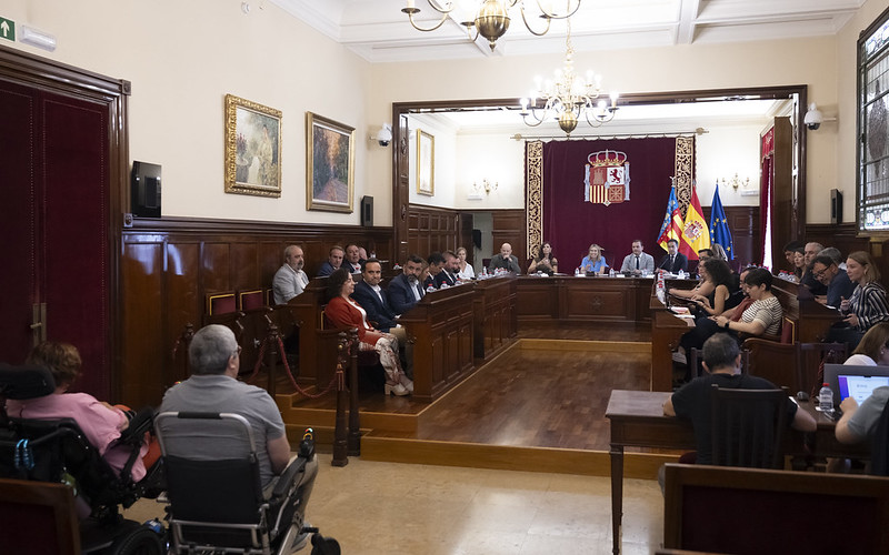 Pleno de Diputación de Castellón de julio 2025.