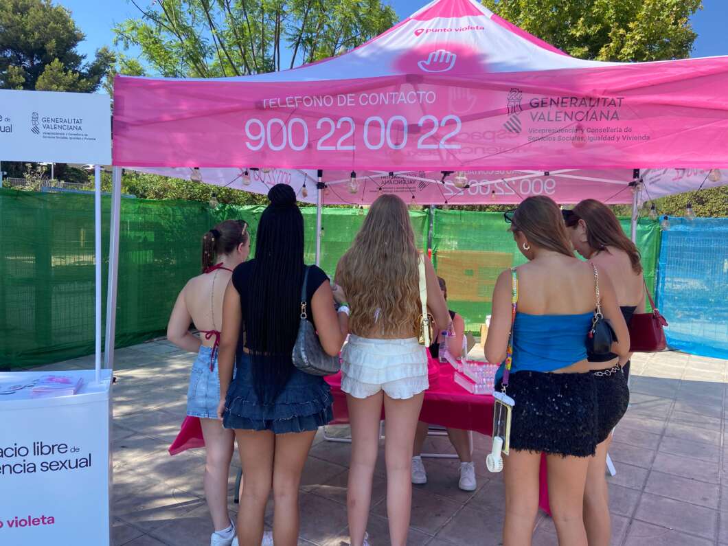 puntos violeta en festivales