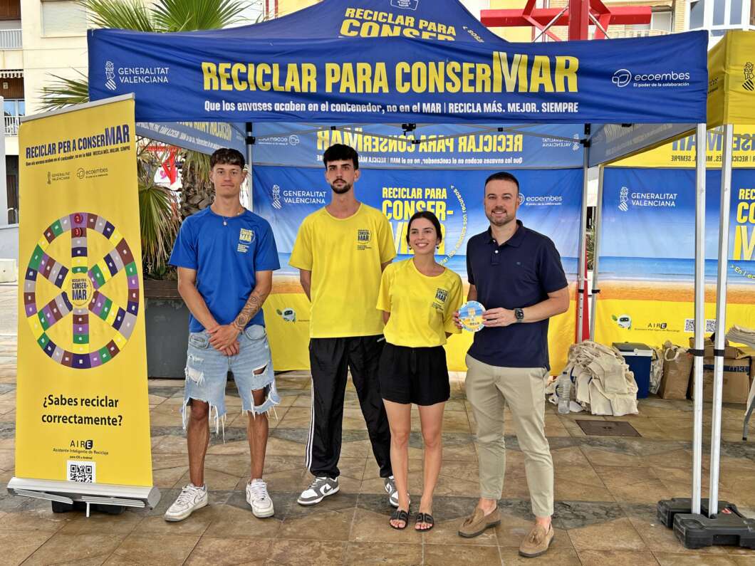 La campaña Reciclar para ConserMar llega a Vinaròs