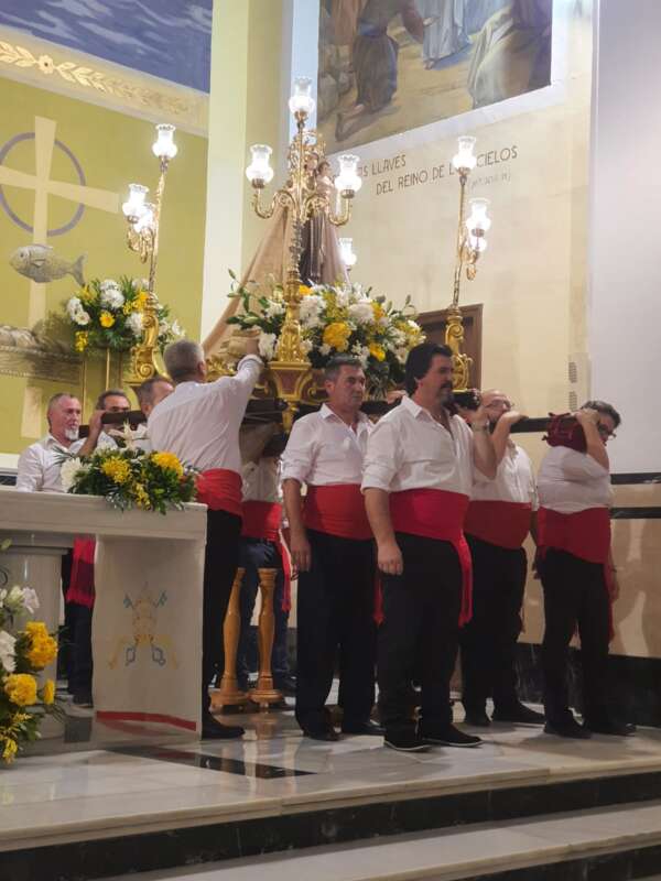 Celebración de la virgen del Carmen y procesión Marítima Castellón 190725
