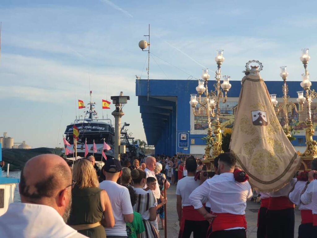 Celebración de la virgen del Carmen y procesión Marítima Castellón 190725