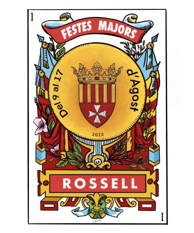 Cartel Festes Majors Rossell 2025