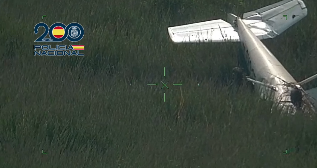 avioneta, caida, castellon, rescate