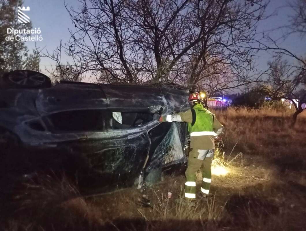 Accidente de tráfico en la CV190 en l'Alcora