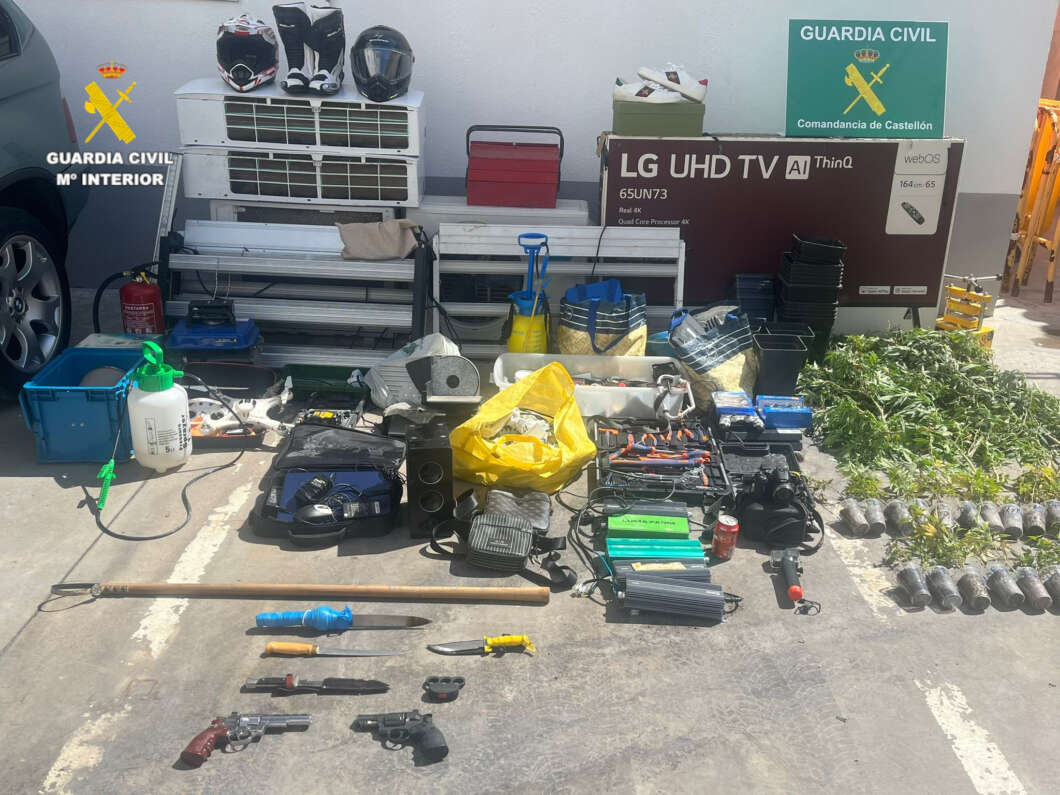 Desarticulada en Burriana una red criminal por tráfico de drogas y blanqueo de capitales