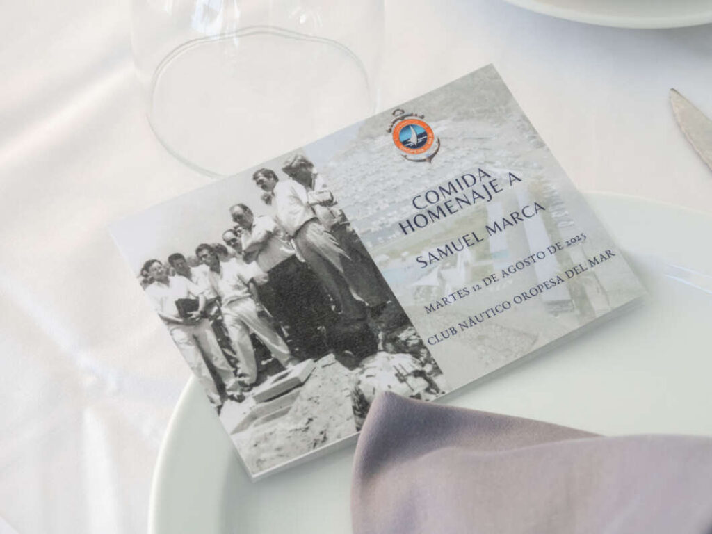 Homenaje a Sa,muel Marca en el CN Oropesa del Mar 120825