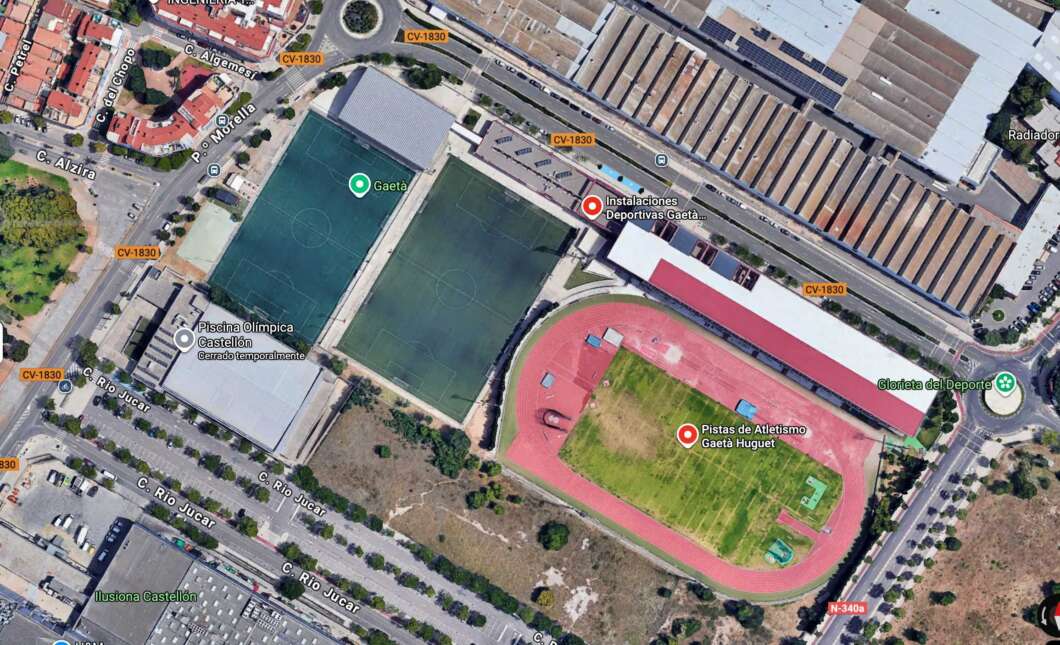 Instalaciones del Gaeta Huguet de Castellón