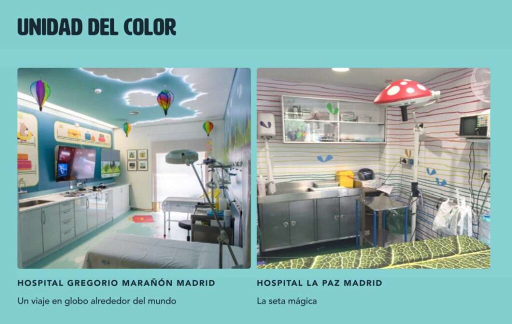 Juegoterapia fundación para humanizar hospitales para niños con cáncer