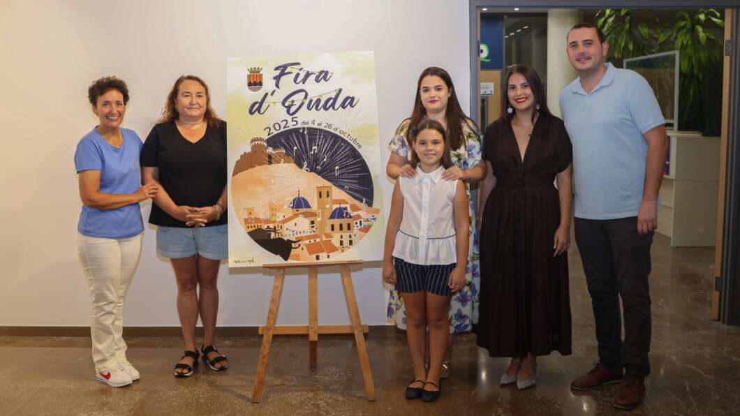 Onda presenta el cartel de la Fira 2025 con el lema 'El punt de la festa'