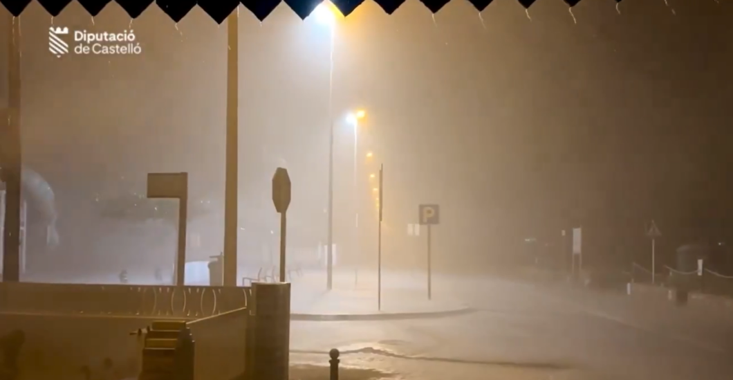 Las tormentas se retiran de la costa de Castellón sin provocar incidencias destacadas