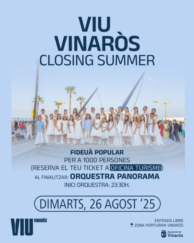 Vinaròs despedirá el verano con el Summer Closing