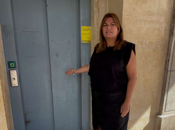 Ascensor parking Santa Clara