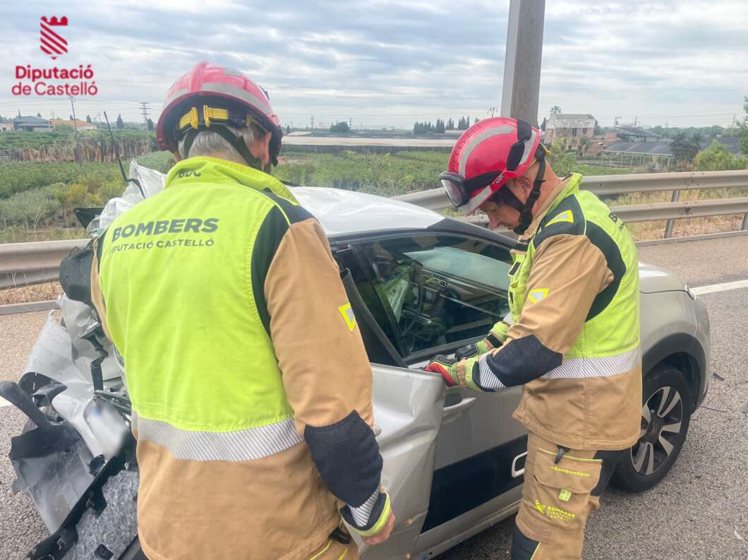 accidente trafico ap7 nules