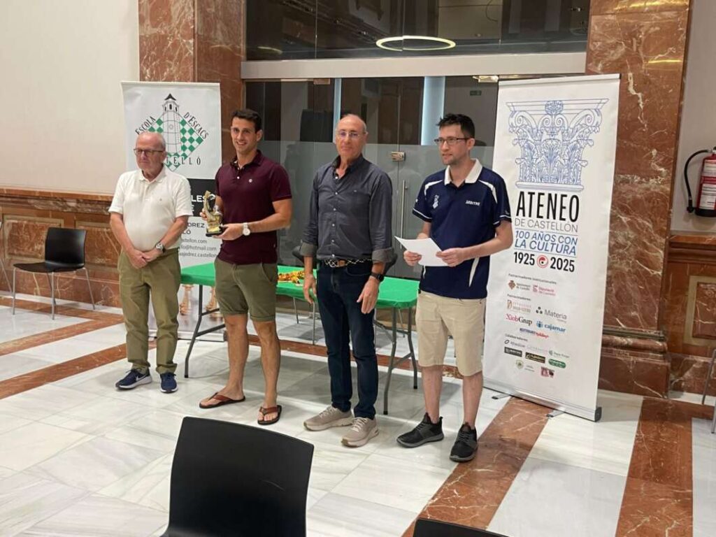 El Ateneo de Castellón celebra su centenario con un torneo de ajedrez
