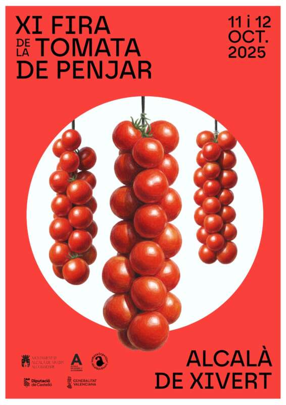 Alcalà de Xivert celebra la XI Fira de la Tomata de Penjar 