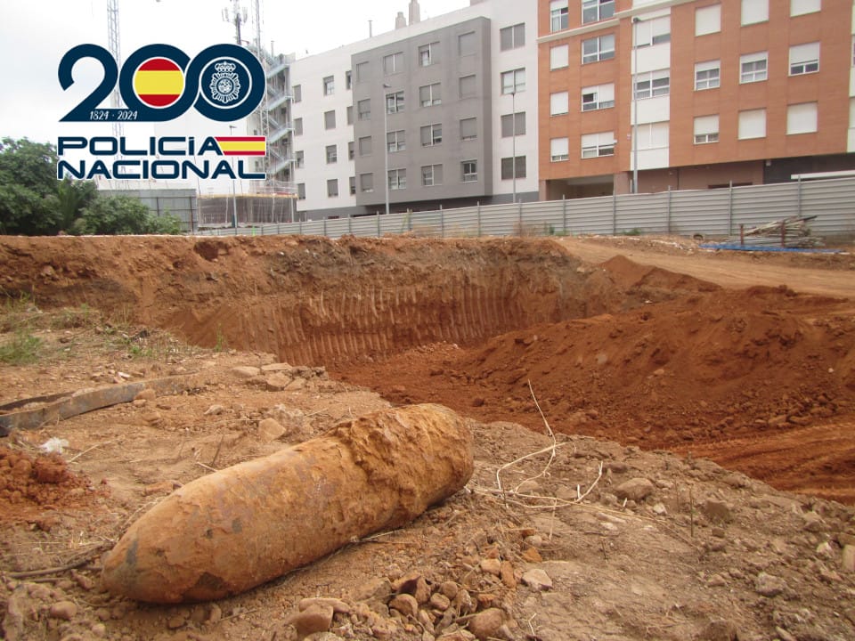 artefacto explosivo obra castellon