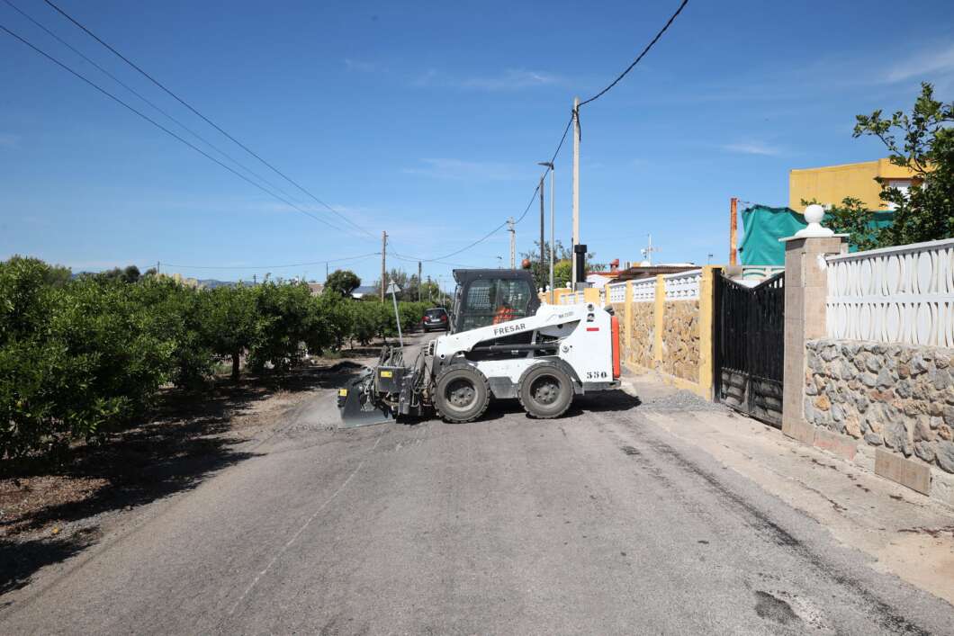 Burriana pavimentació de camins rurals