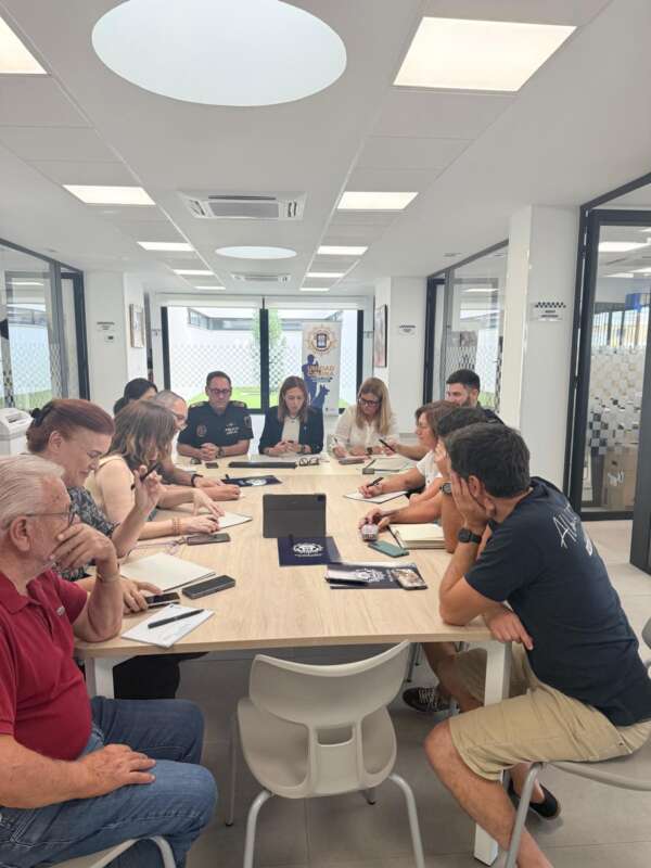 reunión del Cecopal de Almassora ante el riesgo de fuertes lluvias 280925
