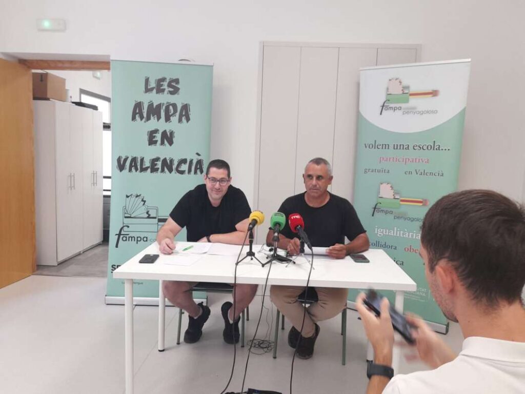 Vicent Gumbau y Pep Albiol de Fampa Castelló Penyagolosa