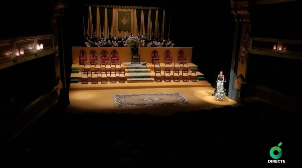 Imposición de bandas reina Clara Sanz Magdalena Castellón 2026