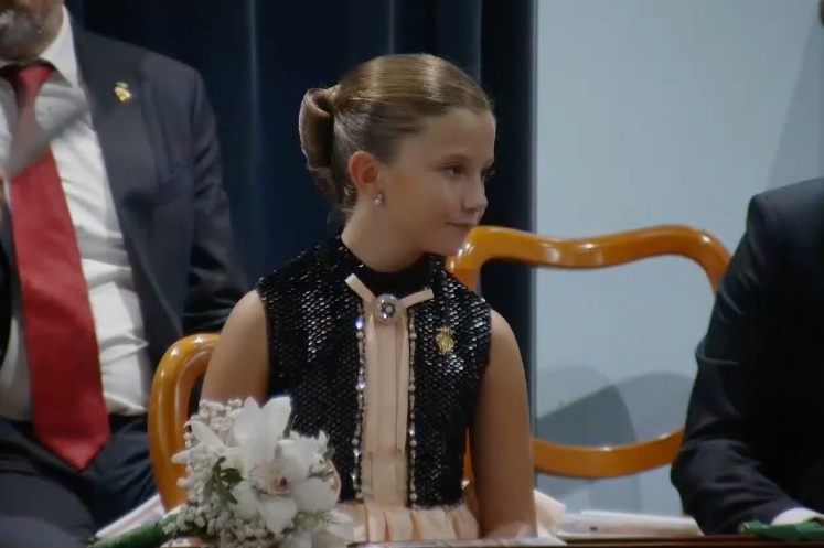 Ana Colon. Imposición de bandas reina Clara Sanz Magdalena Castellón 2026