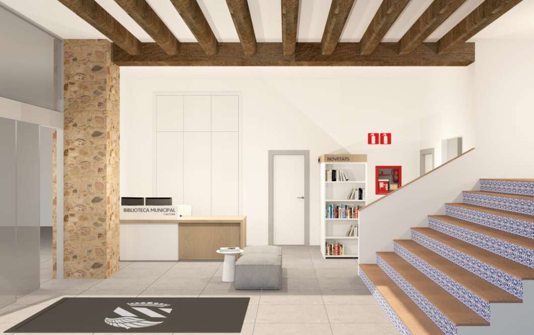 inmobiliario l'alcora nueva biblioteca