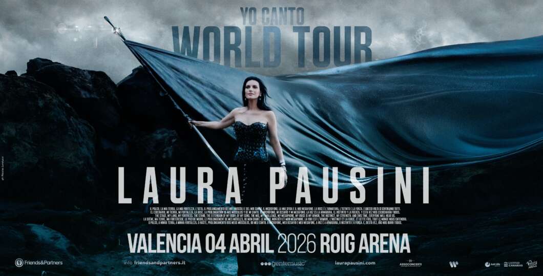 El Roig Arena acogerá el regreso de Laura Pausini a los escenarios